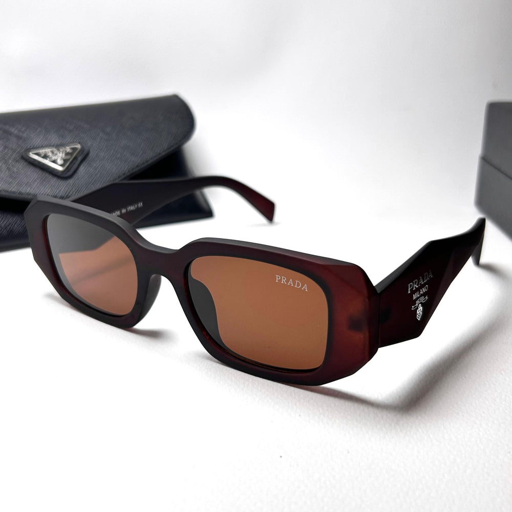 Prada Geometric - Brown Matte - Giiz store