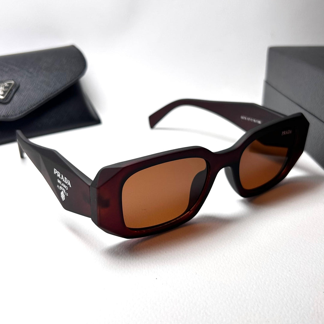 Prada Geometric - Brown Matte - Giiz store