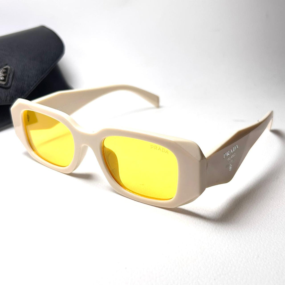 Prada Geometric - Ivory Yellow - Giiz store