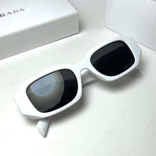 Prada Geometric White Glosse - Giiz store