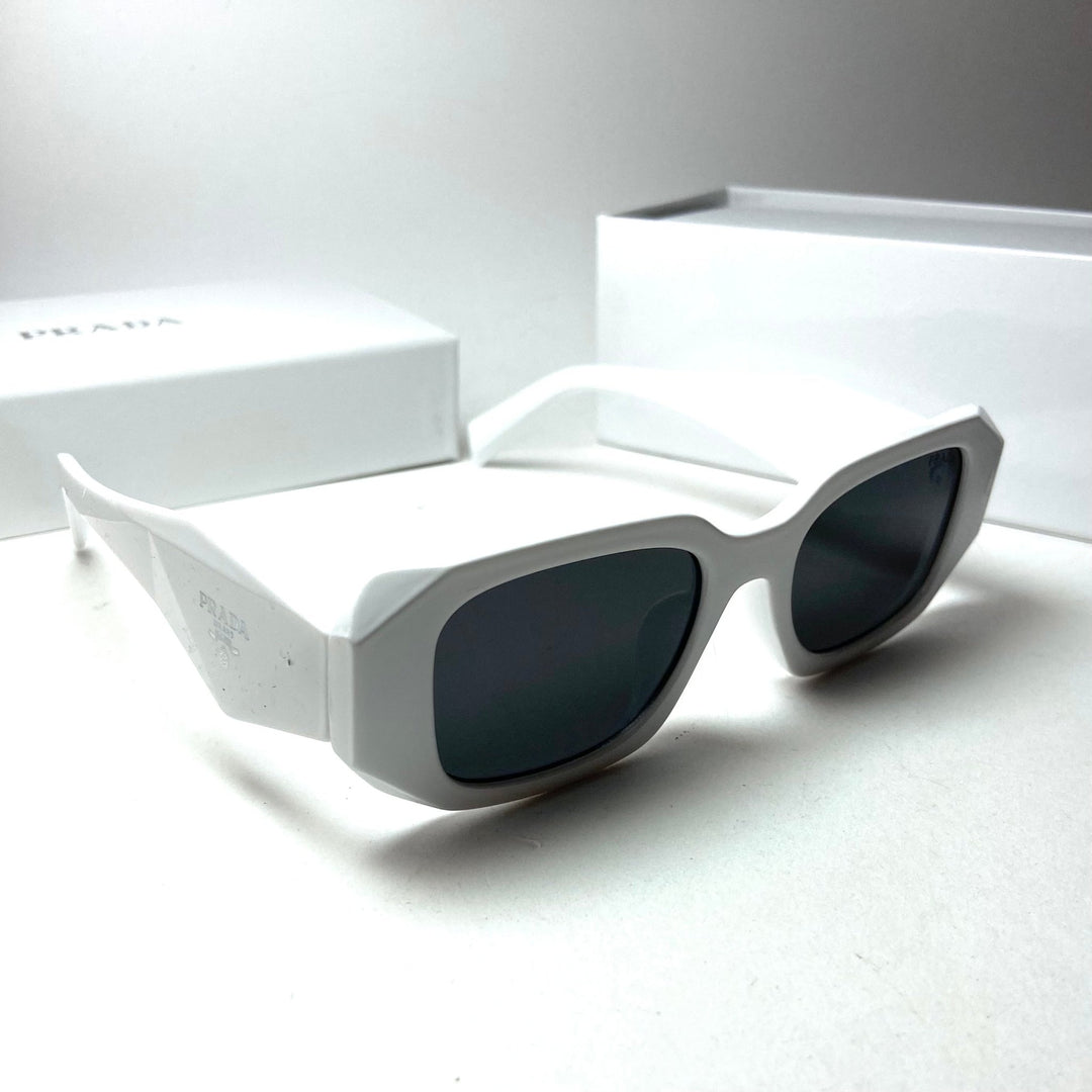 Prada Geometric White Glosse - Giiz store