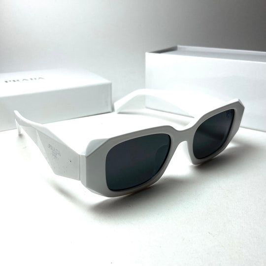 Prada Geometric White Glosse - Giiz store