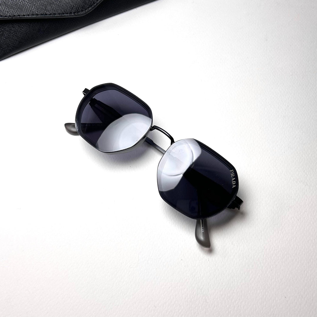 Prada Milano Edges - Transparent Black - Giiz store