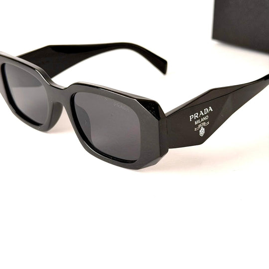 PRADA Milano Rectangle – Black Grey - Giiz store