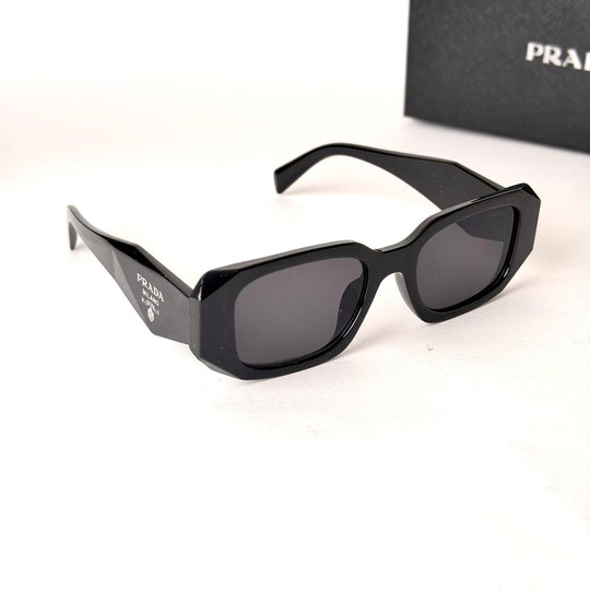 PRADA Milano Rectangle – Black Grey - Giiz store