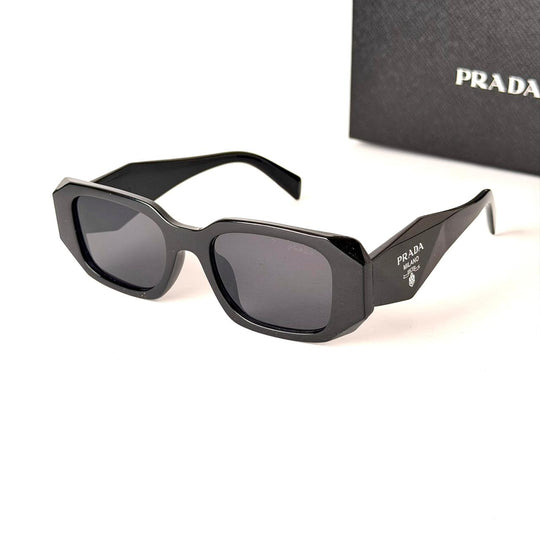 PRADA Milano Rectangle – Black Grey - Giiz store