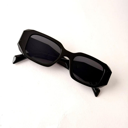 PRADA Milano Rectangle – Black Grey - Giiz store