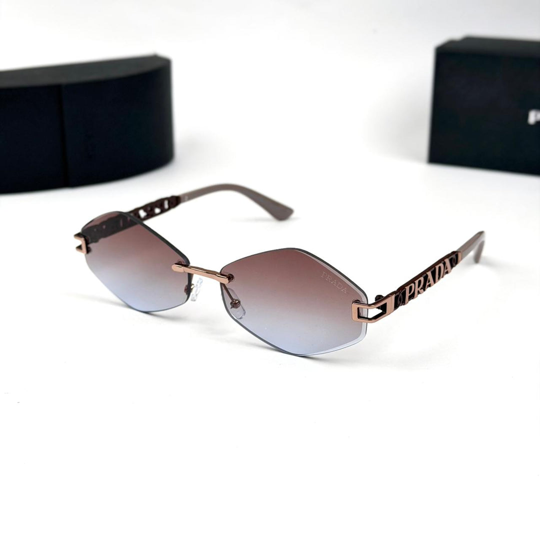 Prada Octagon Rimless - Ocean Gradient - Giiz store