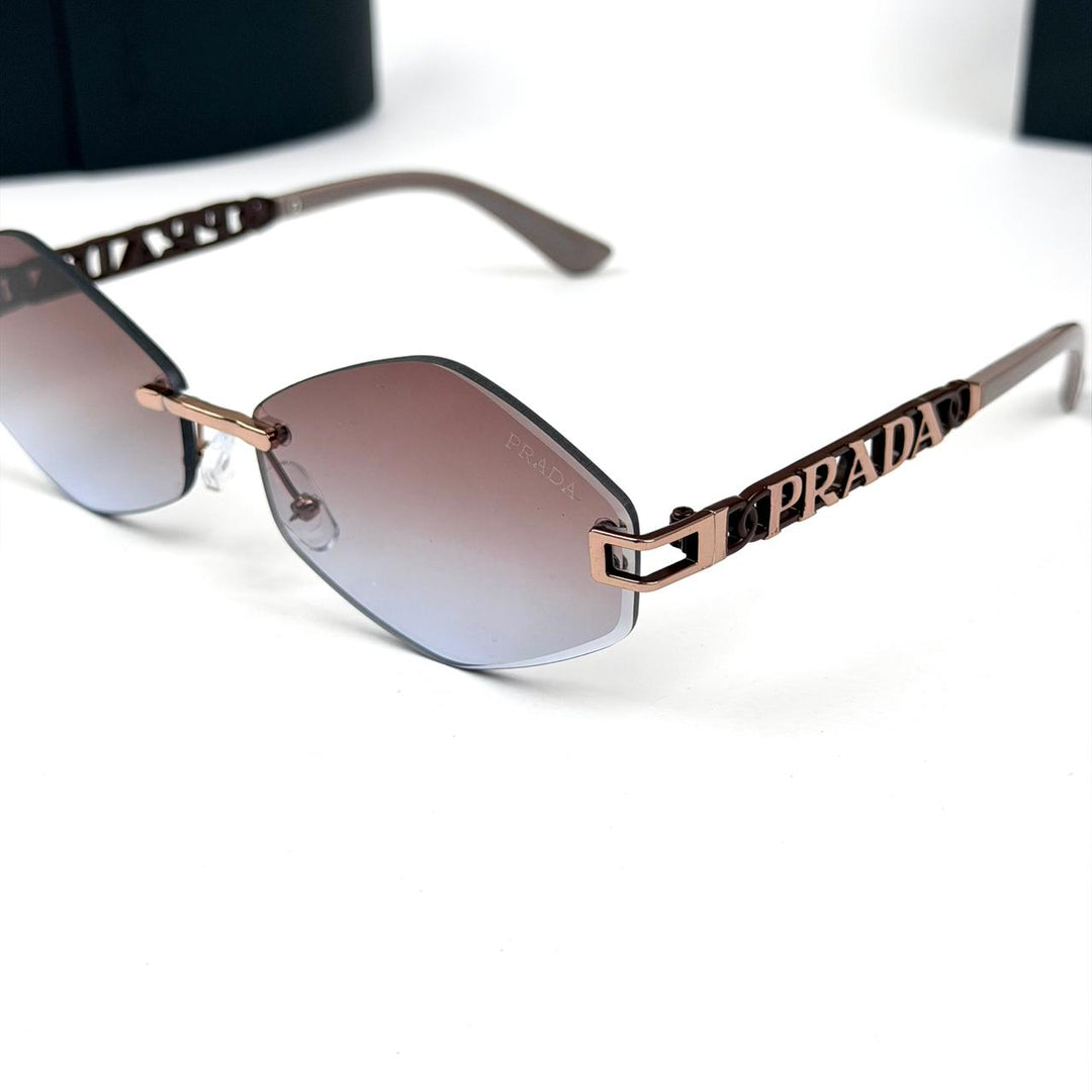 Prada Octagon Rimless - Ocean Gradient - Giiz store