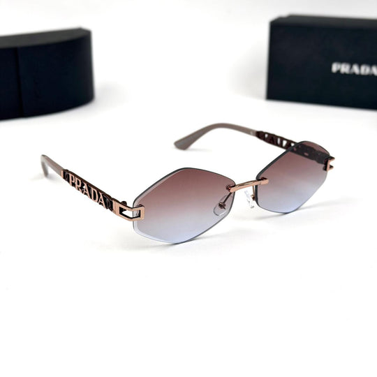 Prada Octagon Rimless - Ocean Gradient - Giiz store