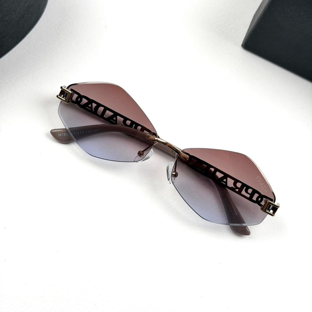 Prada Octagon Rimless - Ocean Gradient - Giiz store