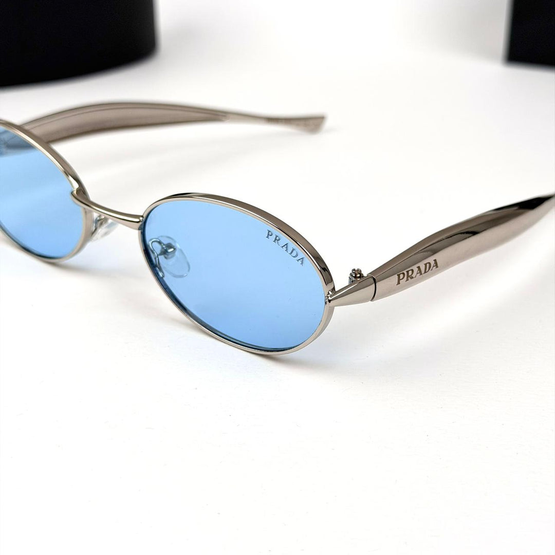 Prada Oval BV1386S - Blue - Giiz store