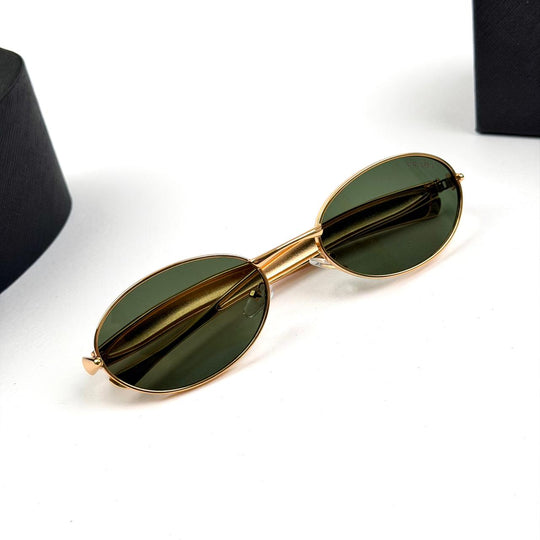 Prada Oval BV1386S - Oily Green - Giiz store