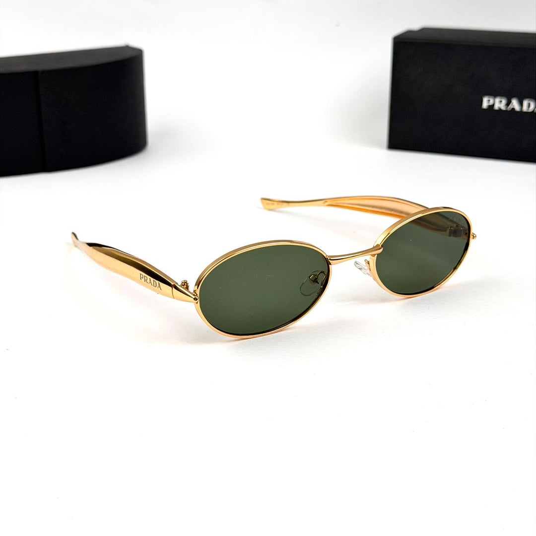 Prada Oval BV1386S - Oily Green - Giiz store