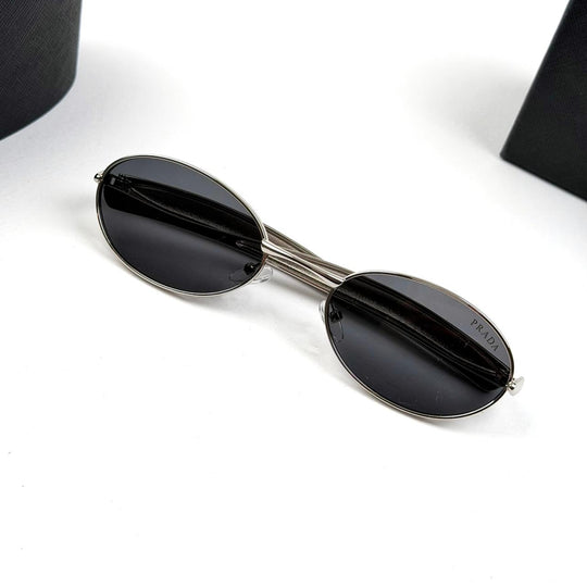 Prada Oval BV1386S - Silver Black - Giiz store