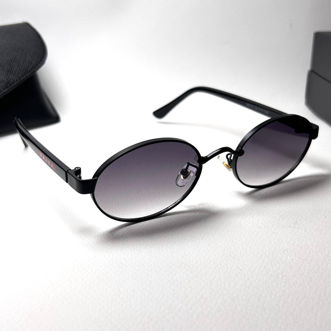 Prada Oval PRB56S - Black Gradient - Giiz store