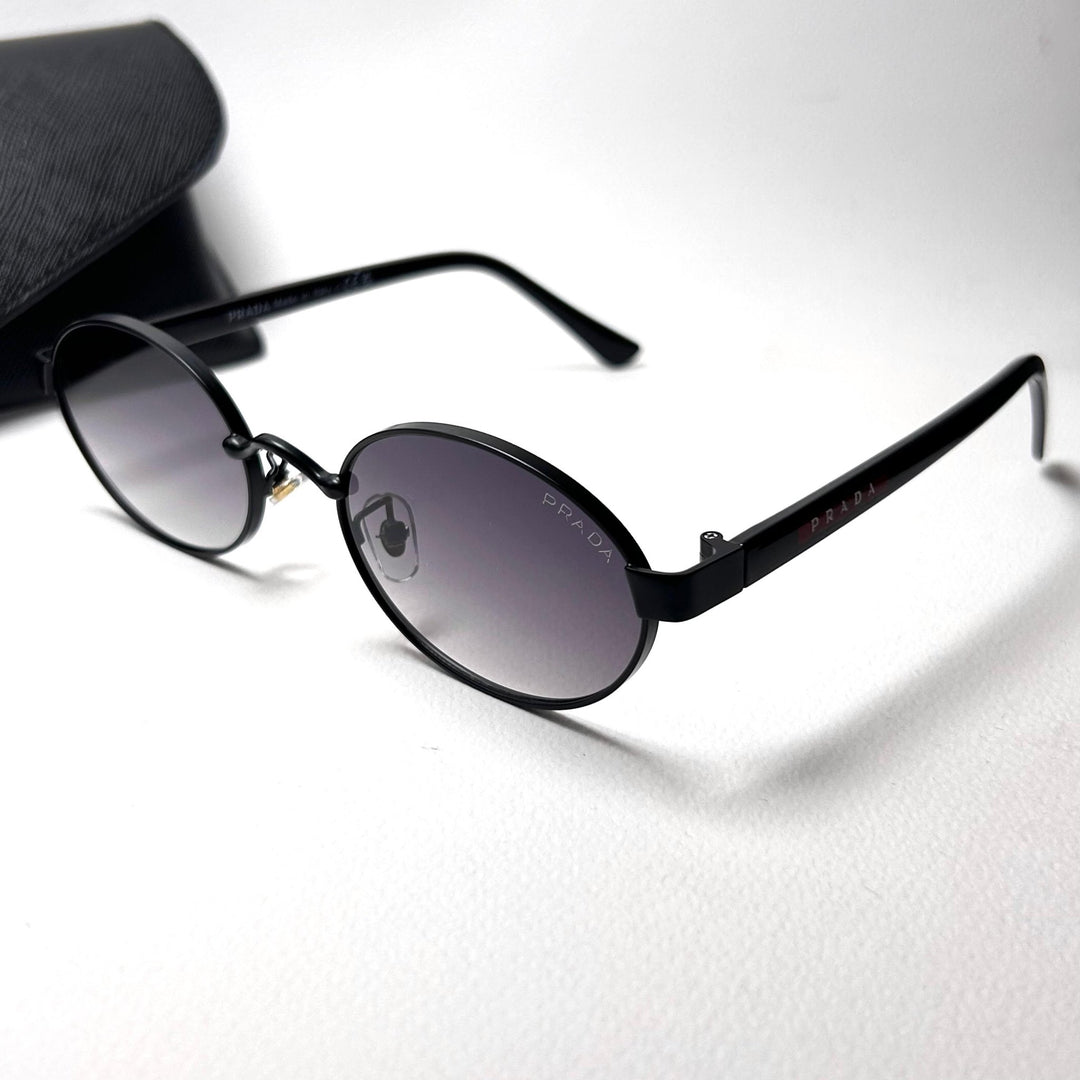 Prada Oval PRB56S - Black Gradient - Giiz store