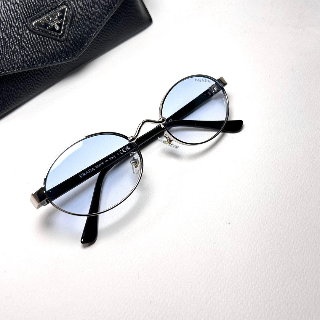 Prada Oval PRB56S - Sky Blue - Giiz store
