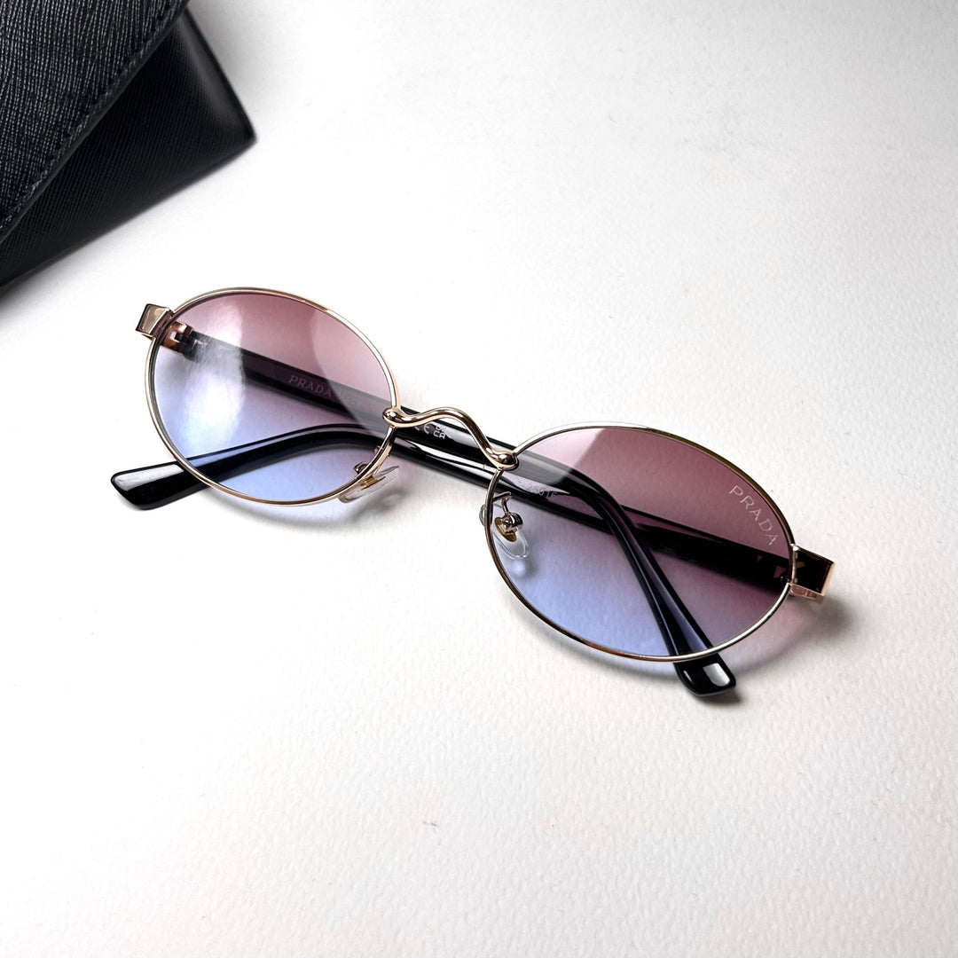 Prada Oval PRB56S - Sunset Gradient - Giiz store