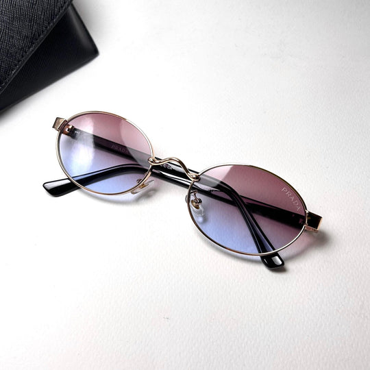 Prada Oval PRB56S - Sunset Gradient - Giiz store