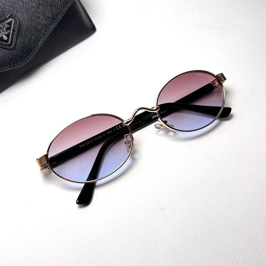 Prada Oval PRB56S - Sunset Gradient - Giiz store