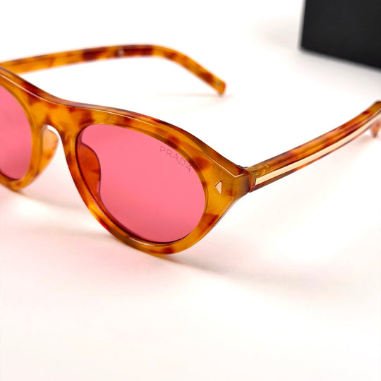 Prada PR B15S – Amber Tortoise Pink - Giiz store