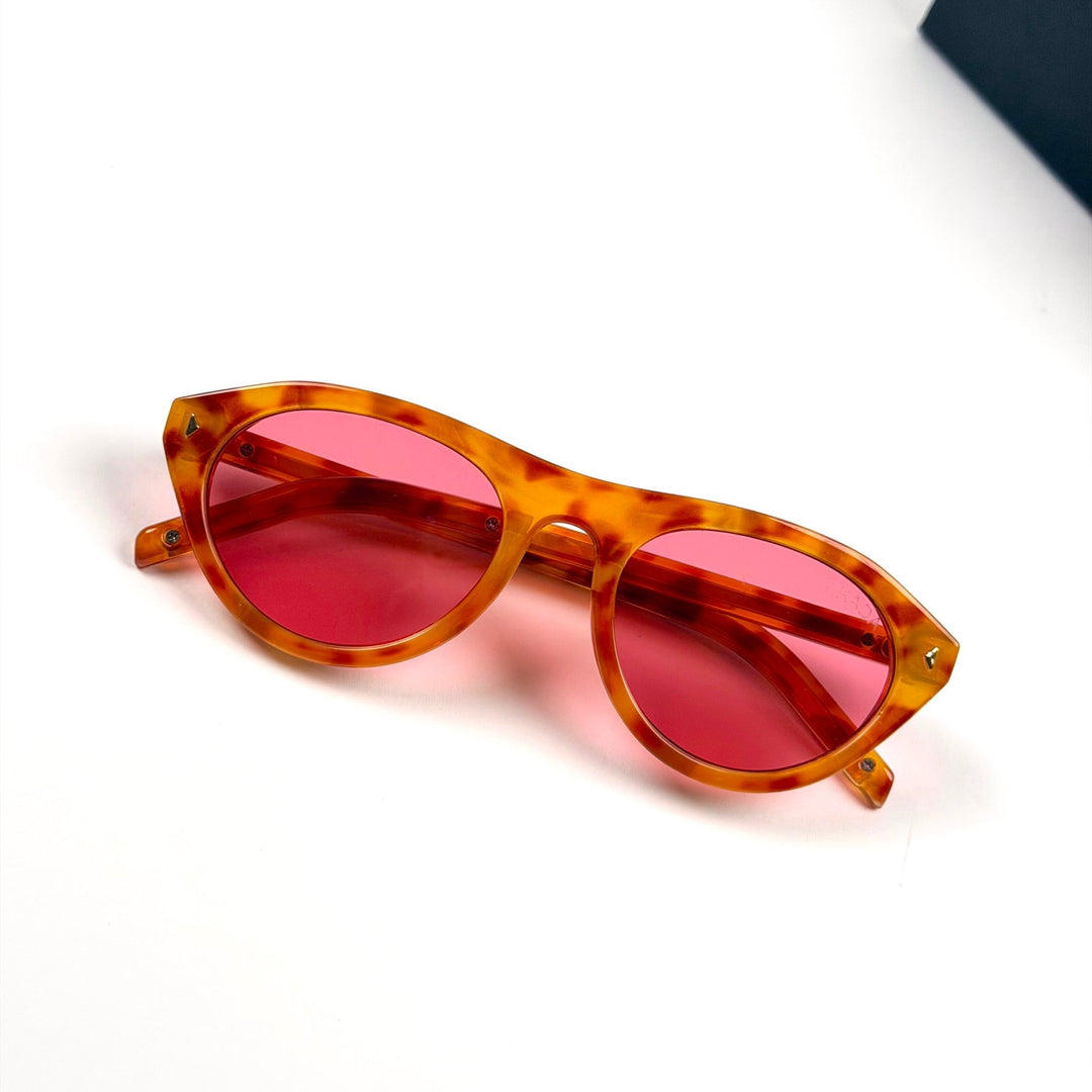 Prada PR B15S – Amber Tortoise Pink - Giiz store
