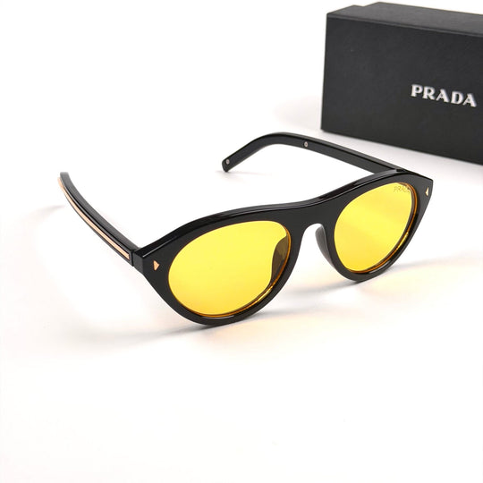 Prada PR B15S – Black Yellow - Giiz store