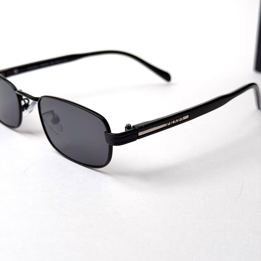 Prada PR B54S Rectangular – Black Grey - Giiz store
