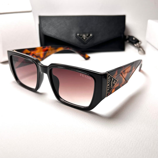 Prada Reactangular PR09ZS - Tigerl - Giiz store