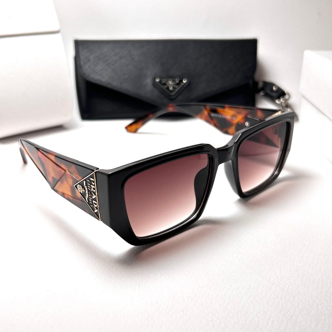 Prada Reactangular PR09ZS - Tigerl - Giiz store