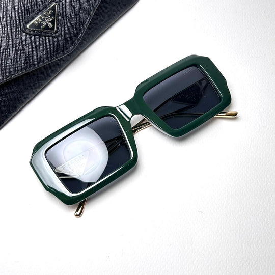 Prada Rectangle PRa07s Design - Green - Giiz store