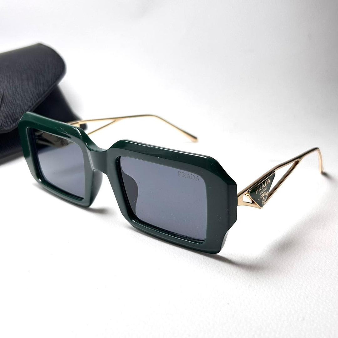 Prada Rectangle PRa07s Design - Green - Giiz store