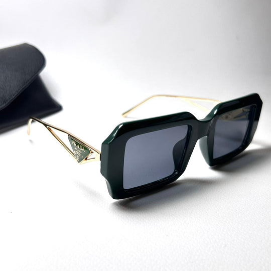 Prada Rectangle PRa07s Design - Green - Giiz store