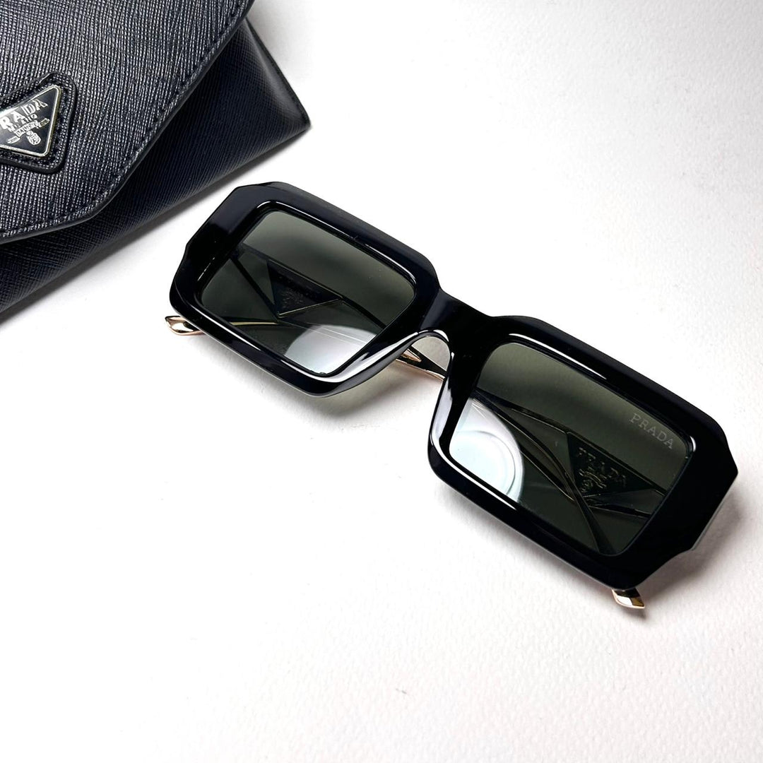 Prada Rectangle PRa07s Design - Oily Green - Giiz store