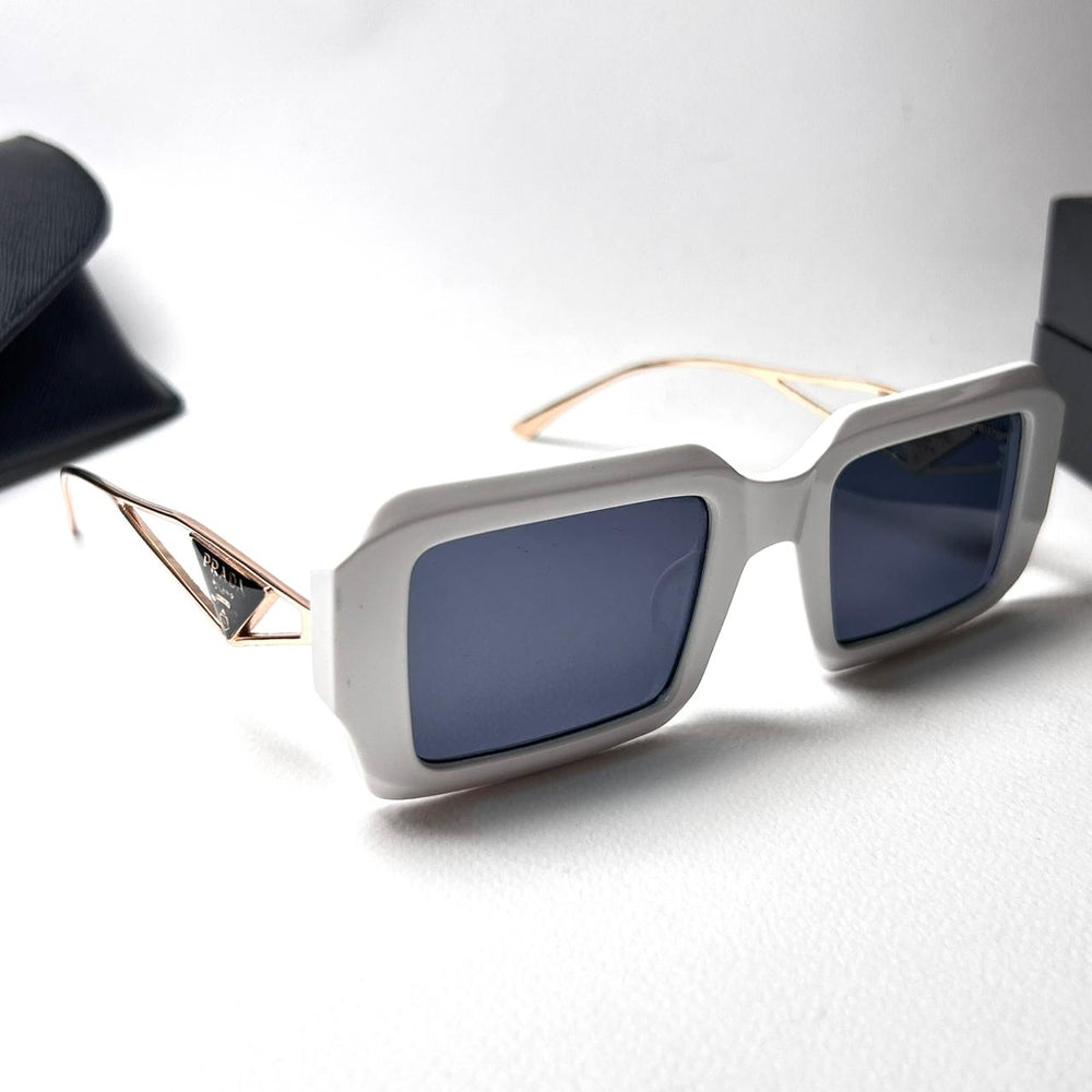 Prada Rectangle PRa07s Design - White - Giiz store