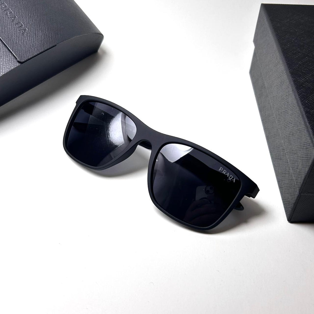 Prada Rectangular PS51ZS - Matte Black - Giiz store