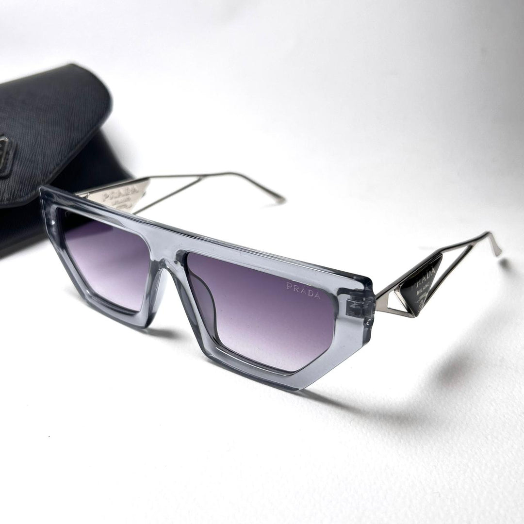 Prada Retro Flat - Transparent Purple Gradient - Giiz store