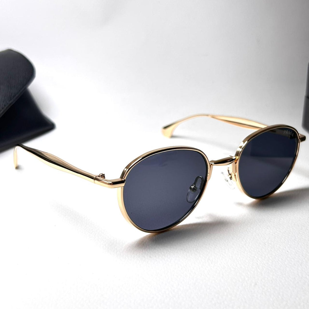 Prada Round B – Golden Black - Giiz store