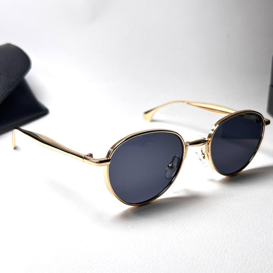 Prada Round B – Golden Black - Giiz store