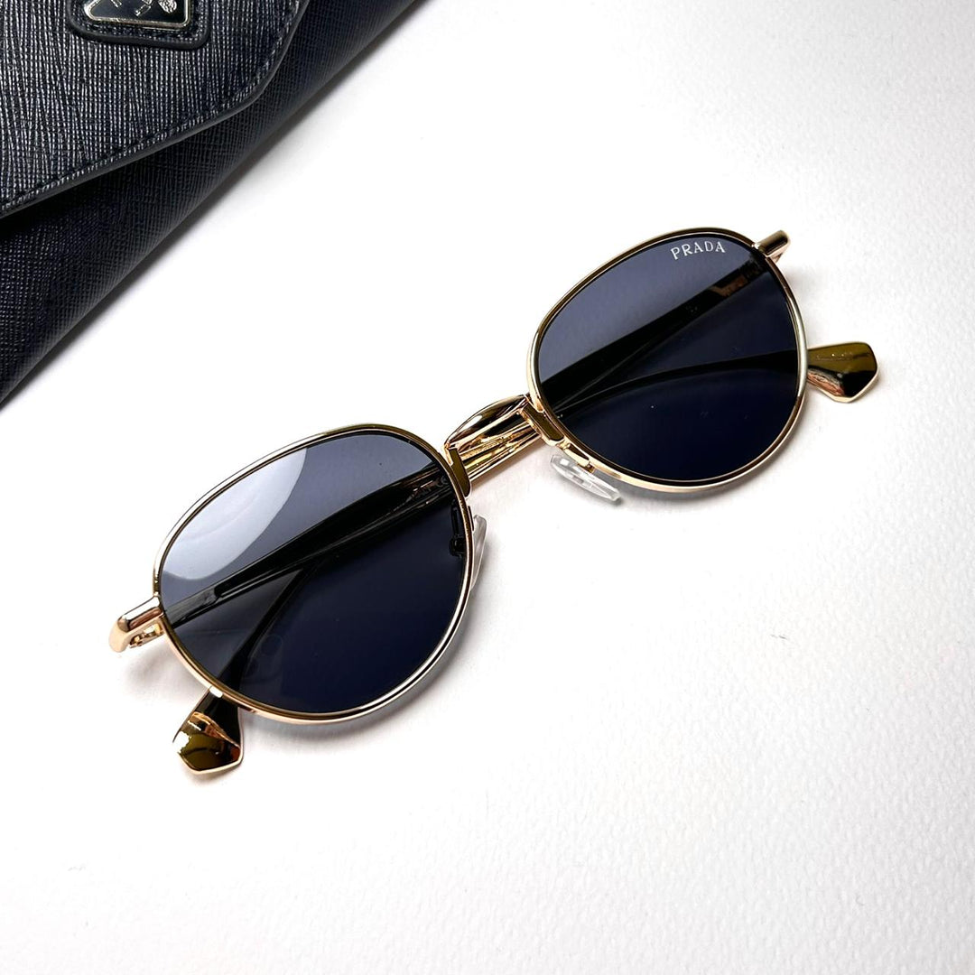 Prada Round B – Golden Black - Giiz store