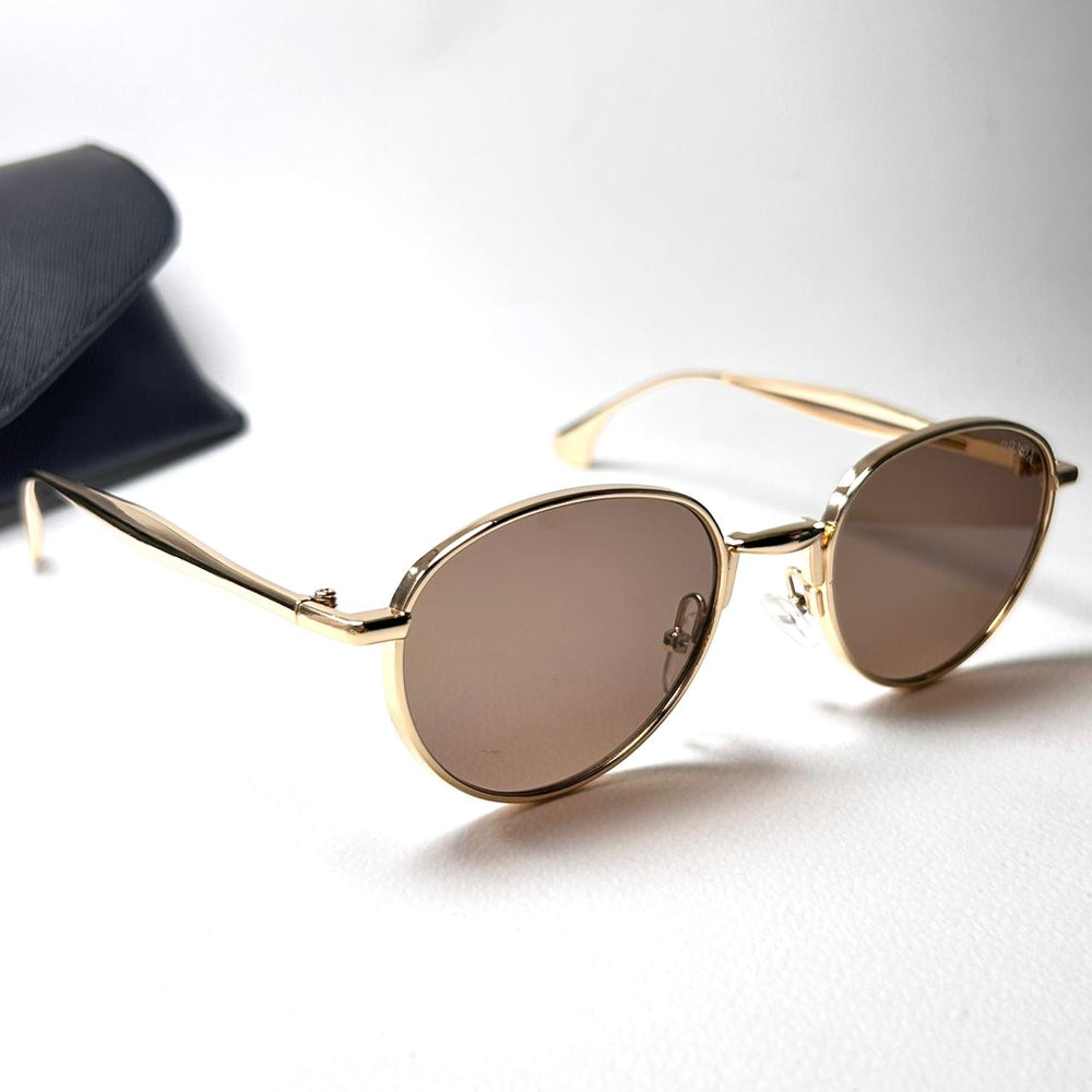 Prada Round B – Golden Brown - Giiz store