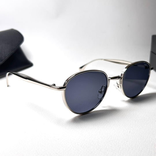 Prada Round B – Silver Black - Giiz store