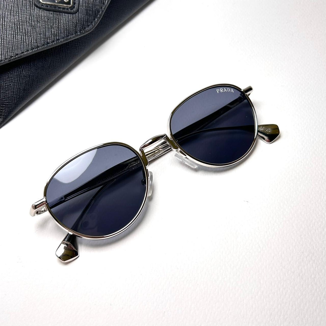 Prada Round B – Silver Black - Giiz store