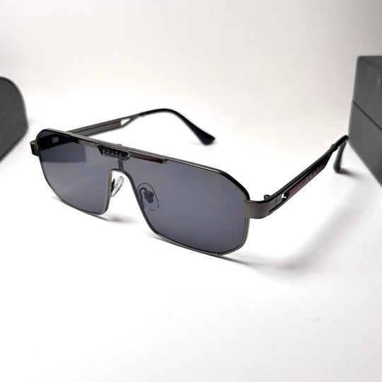 Prada Shield PR A53S 091 - Black - Giiz store