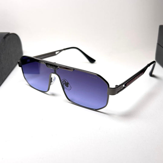 Prada Shield PR A53S 091 - Blue Gradient - Giiz store