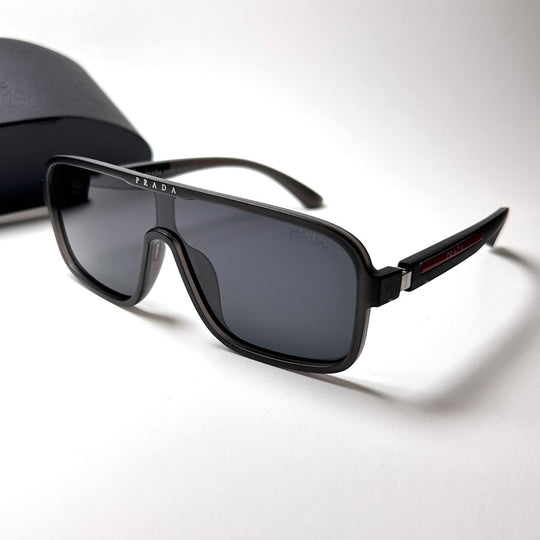 Prada Shield SPS08Z - Black - Giiz store