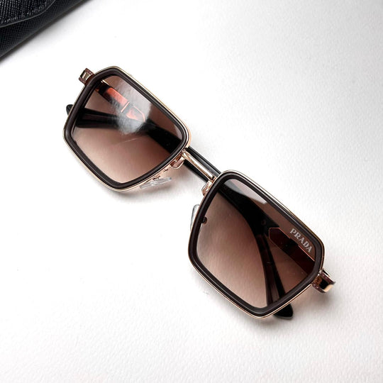 Prada Square 581 - Brown Gradient - Giiz store