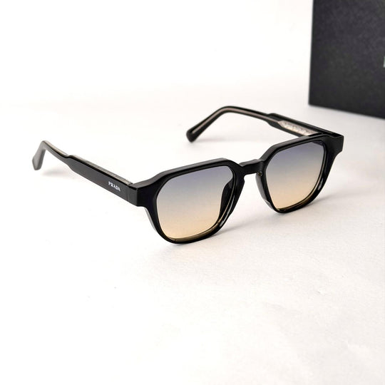 PRADA Symbole Square – Black Brown Gradient - Giiz store