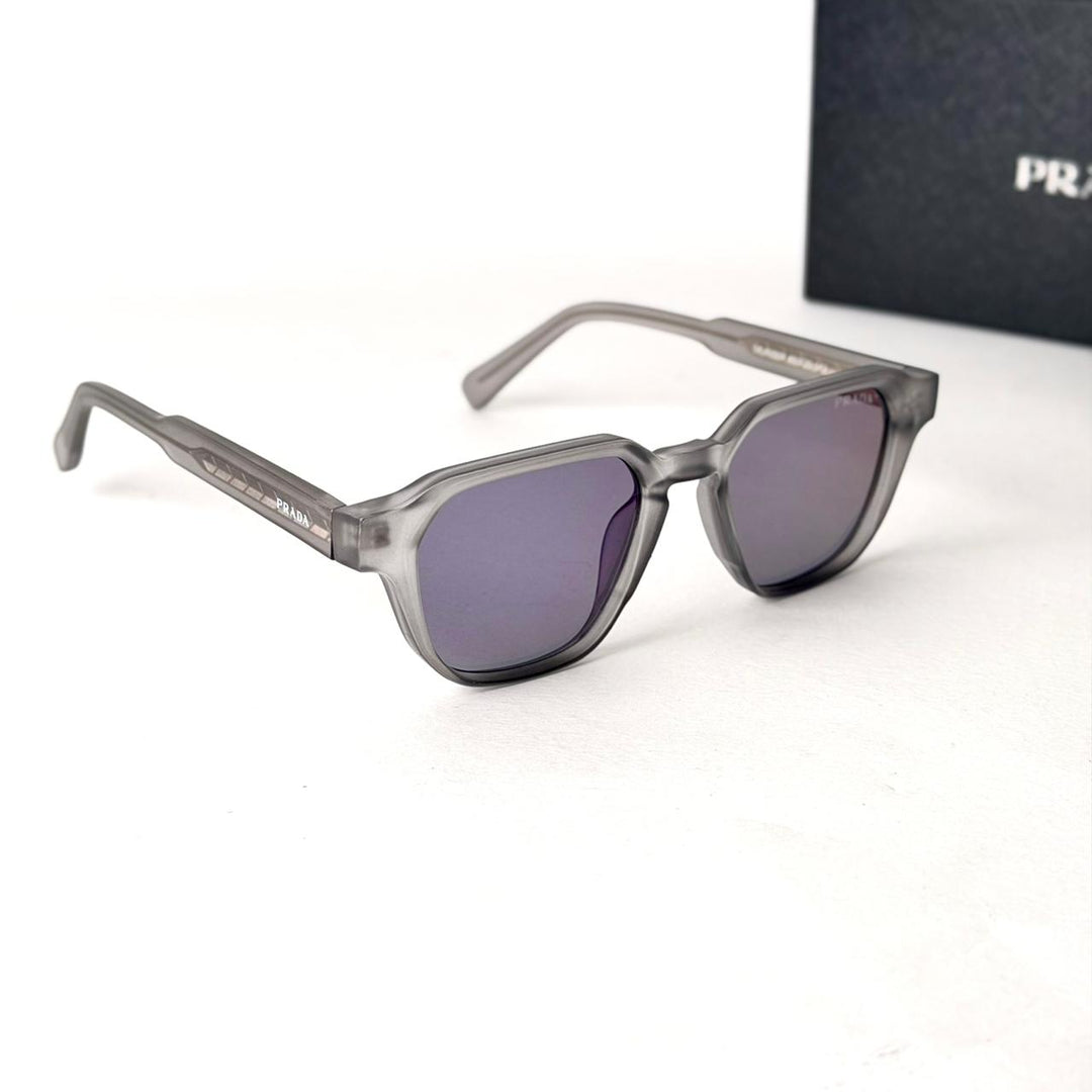 PRADA Symbole Square – Crystal Smoke Purple - Giiz store
